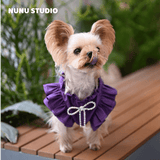 将图片加载到图库查看器，Purple flying sleeve top