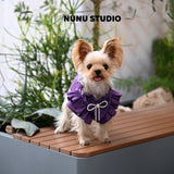 将图片加载到图库查看器，Purple flying sleeve top
