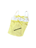 将图片加载到图库查看器，Yellow Bow Strap Pet Top