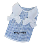 将图片加载到图库查看器，Double Bow Dog Sleeveless Vest
